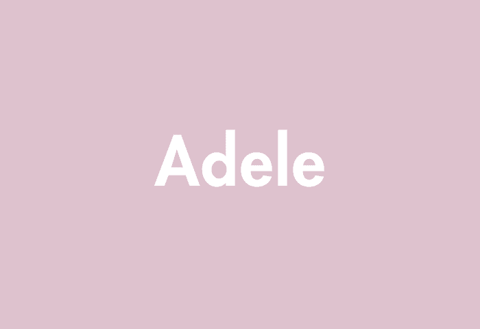 Adele meaning