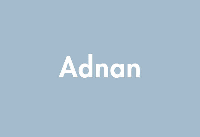 Adnan meaning
