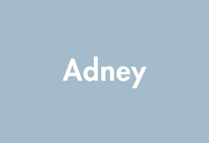 Adney meaning