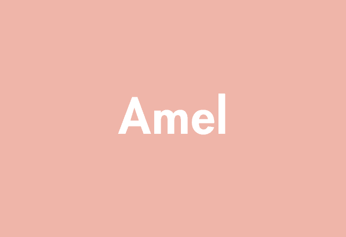 Amel meaning