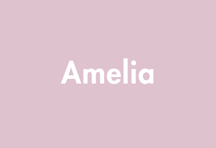 Amelia meaning