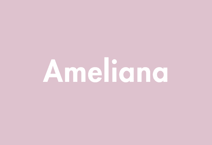 Ameliana meaning