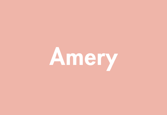 Amery meaning