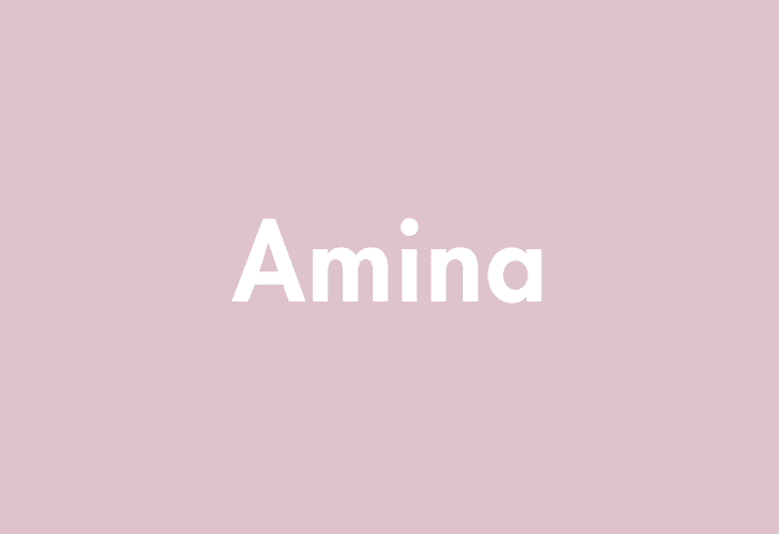 Amina meaning