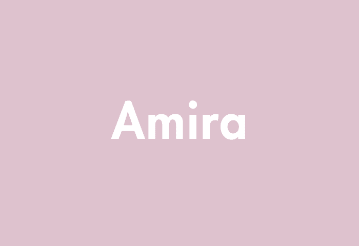 Amira meaning