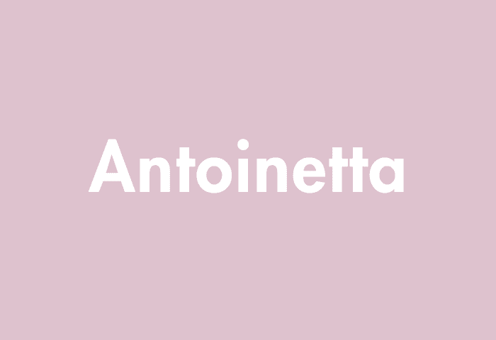 Antoinetta meaning