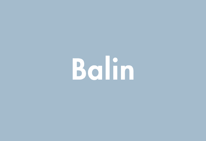 Balin meaning