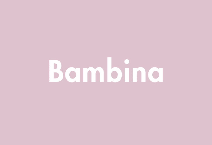 Bambina meaning
