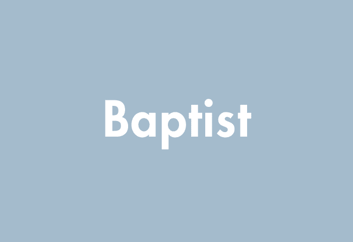 Baptist meaning