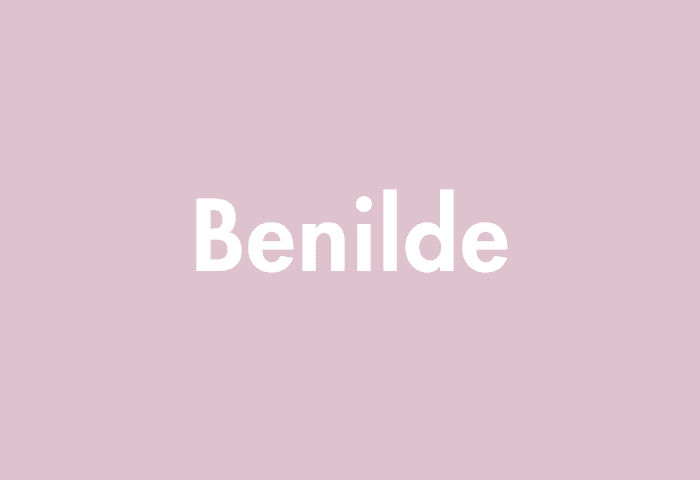 Benilde meaning