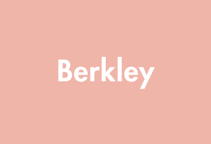 Berkley meaning