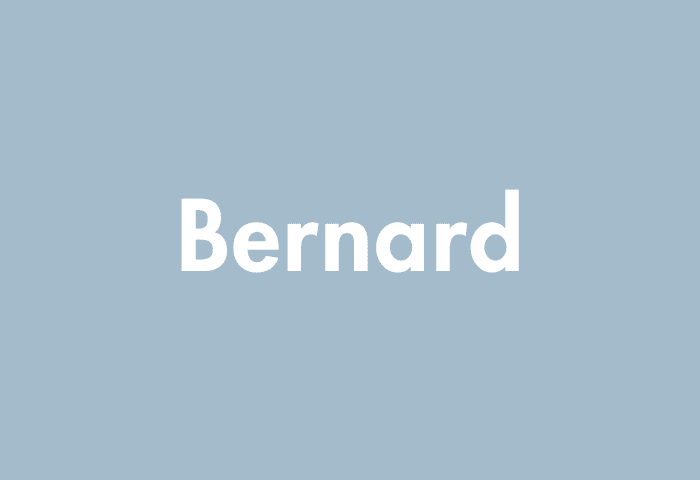 Bernard meaning