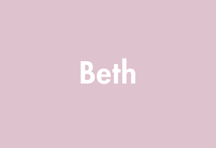 Beth meaning