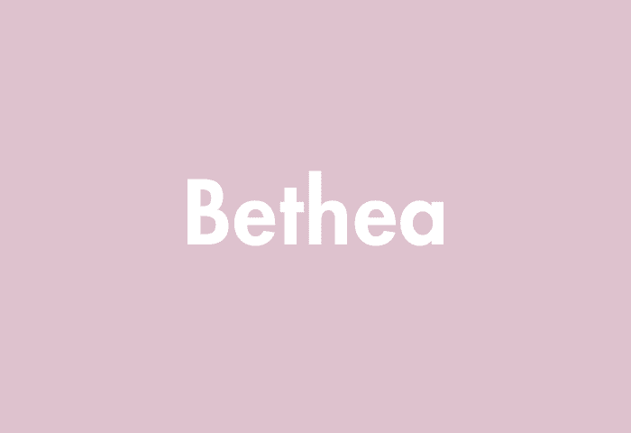 Bethea meaning