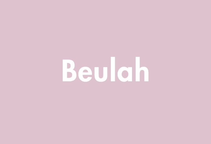 Beulah meaning