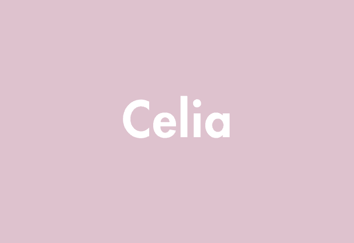 Celia meaning