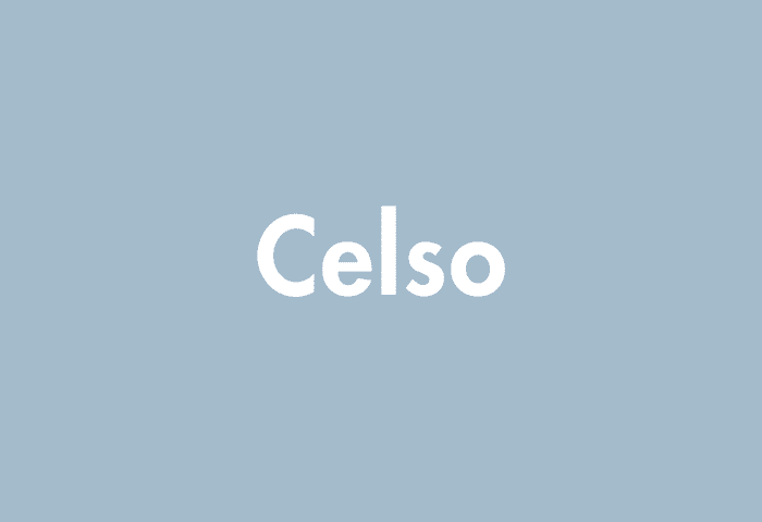Celso meaning