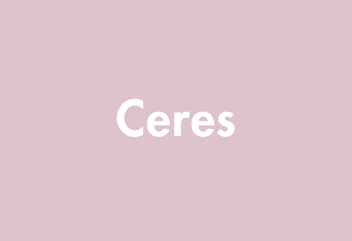 Ceres meaning