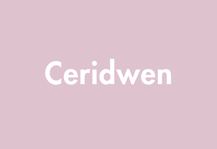 Ceridwen meaning