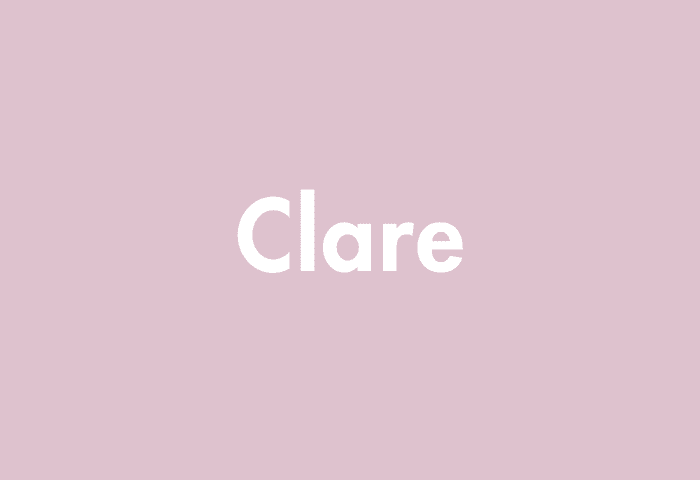 Clare meaning