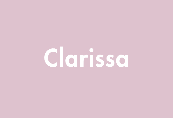 Clarissa meaning