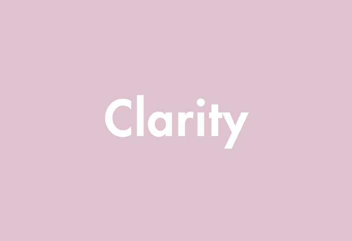 Clarity meaning