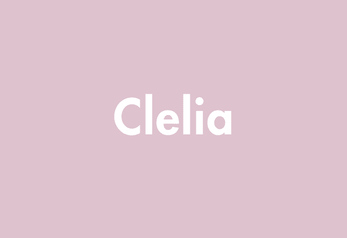 Clelia meaning