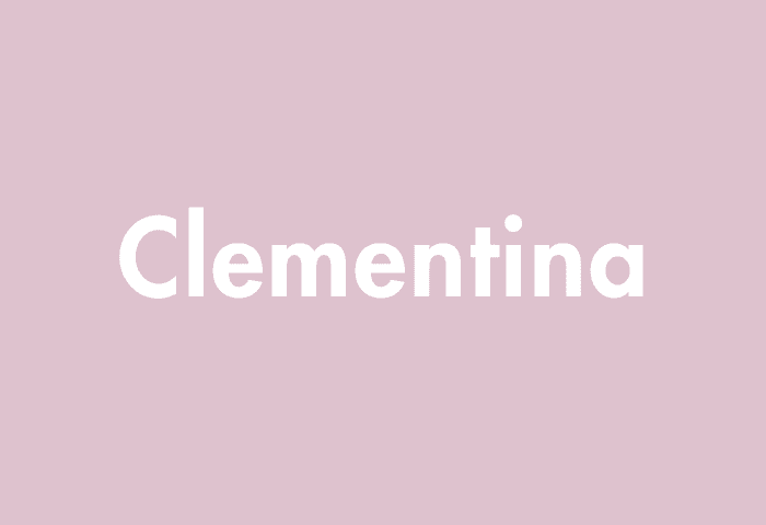 Clementina meaning
