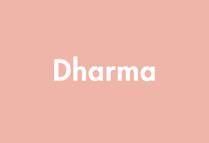 Dharma meaning