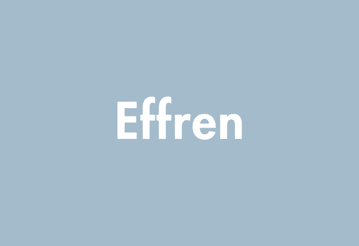 Effren meaning