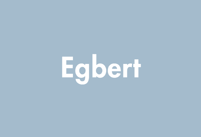 Egbert meaning