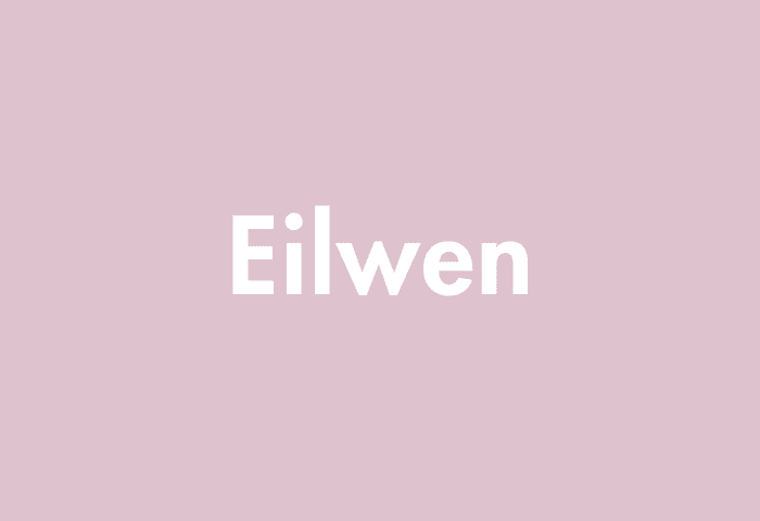 Eilwen meaning