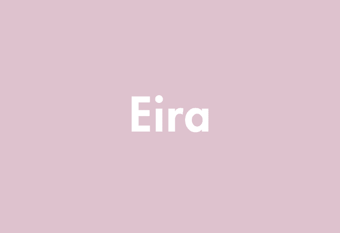 Eira meaning
