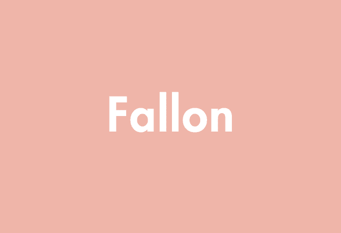 Fallon meaning