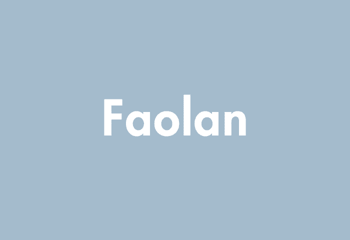 Faolan meaning