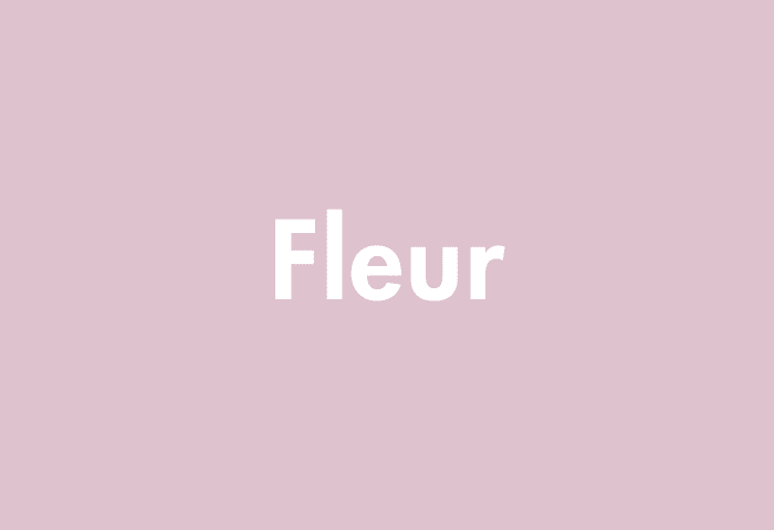 Fleur meaning