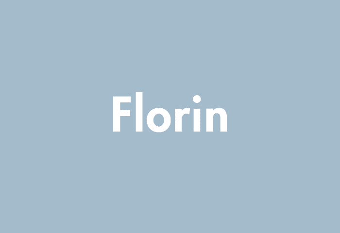 Florin meaning
