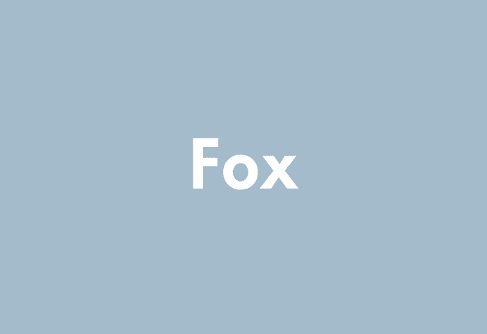 Fox meaning