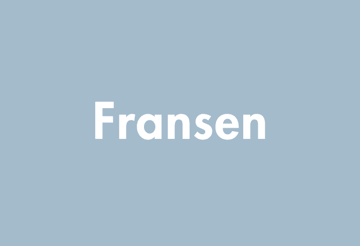 Fransen meaning