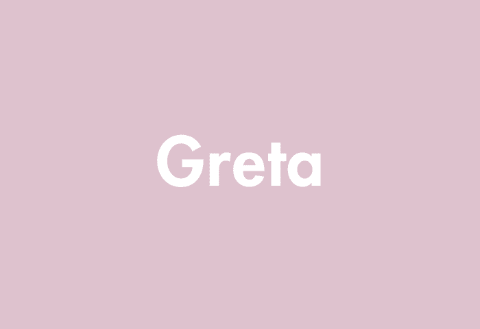 Greta meaning
