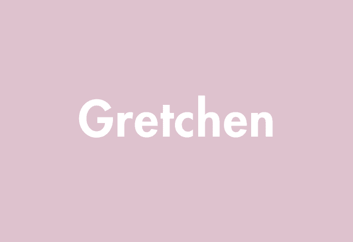 Gretchen meaning