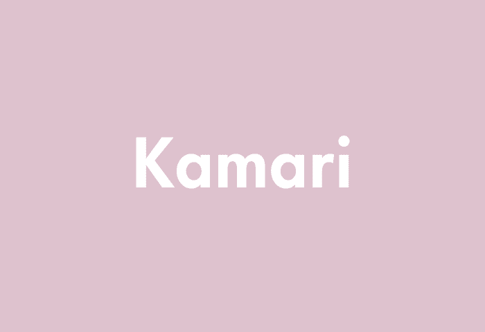 Kamari meaning