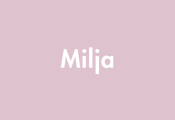 Milja meaning
