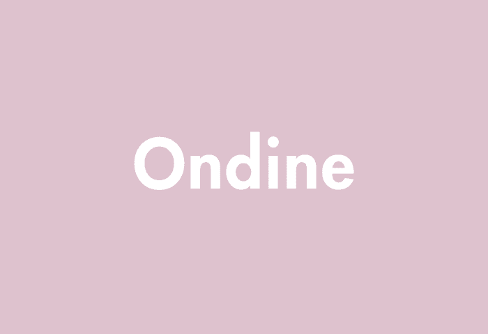 Ondine meaning