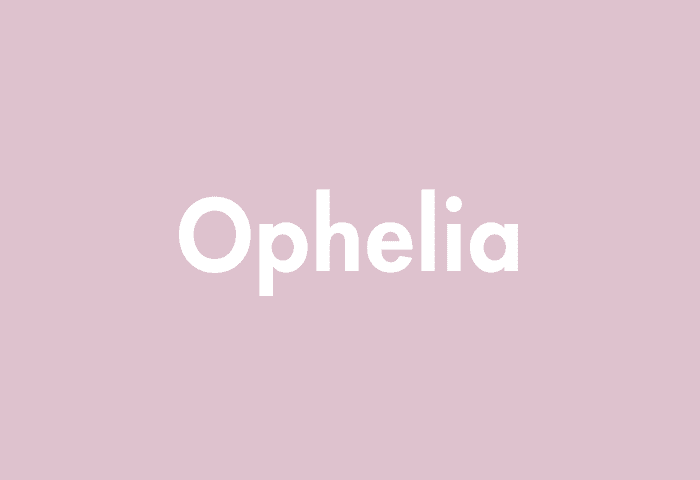 Ophelia meaning