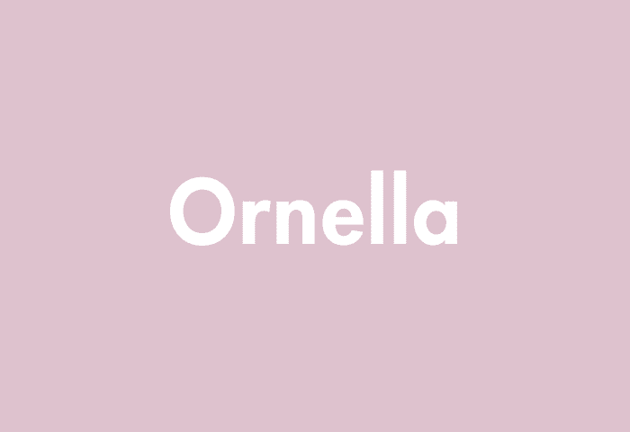 Ornella meaning
