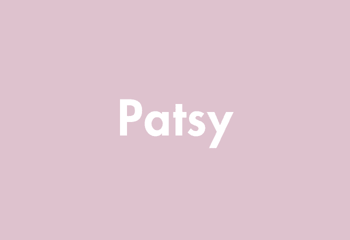 Patsy meaning