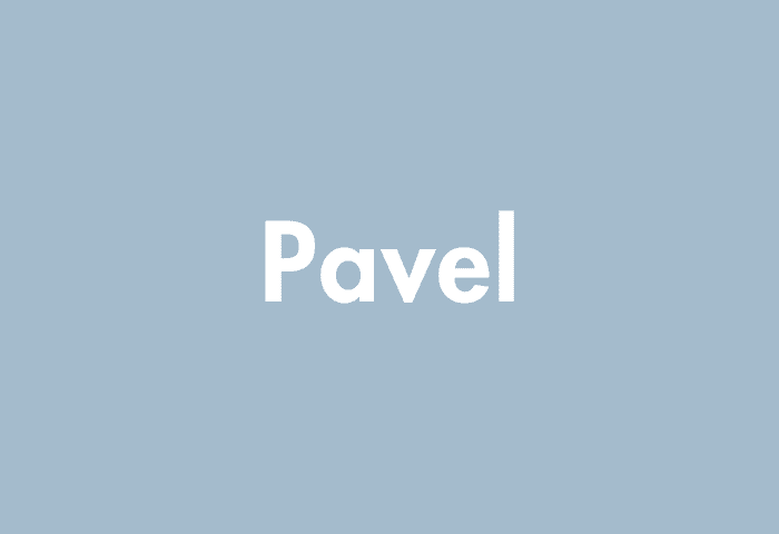 Pavel meaning