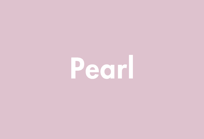 Pearl meaning