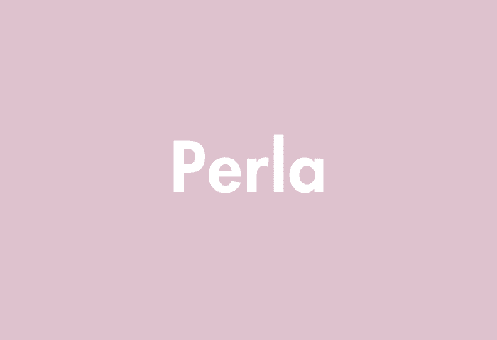 Perla meaning